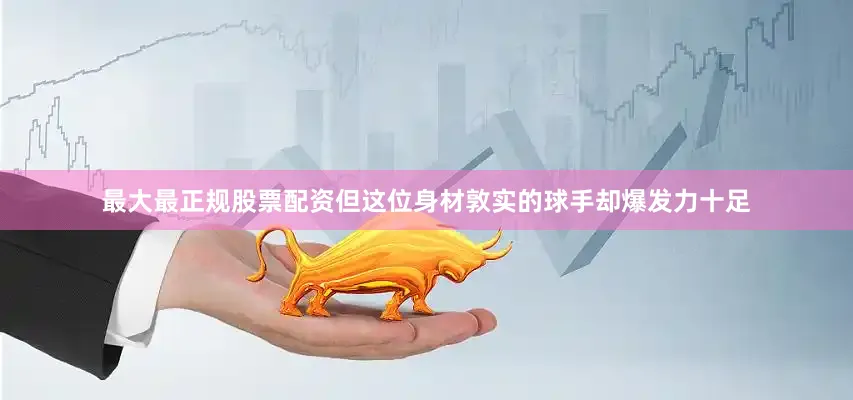 最大最正规股票配资但这位身材敦实的球手却爆发力十足